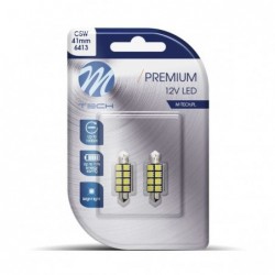 BLISTER 2X LED L327W - C5W...