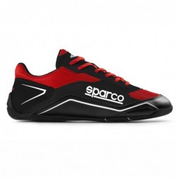 BOTINES S-POLE T 41 NEGRO/ROJO