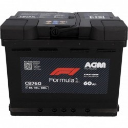 BATERIA FORMULA 1 AGM 60AH...