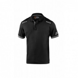 POLO TW TALLA M NEGRO/GRIS