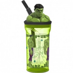 FIGURA 3D VASO 360ML HULK