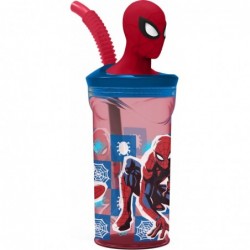 FIGURA 3D VASO 360ML SPIDERMAN