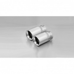 COLAS DE ESCAPE 2X76MM CROMO