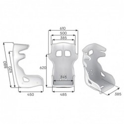 ASIENTO RACING OMP HTE EVO...